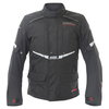 Alpinestars Andes Drystar Mens Black Waterproof Textile Motorcycle Jacket Front                                                                                                                                                                                