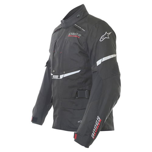 Alpinestars Andes Drystar Mens Black Waterproof Textile Motorcycle Jacket Side                                                                                                                                                                                 