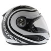 Scorpion Exo 1000 Round Up Black White Helmet Right Side                                                                                                                                                                                                       