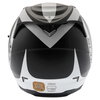 Scorpion Exo 1000 Round Up Black White Helmet Back                                                                                                                                                                                                             