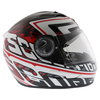Scorpion Exo 500 Login White Red Helmet Right Side                                                                                                                                                                                                             