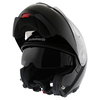 Schuberth C3 Pro Black Flip Front Motorcycle Helmet Flip Open                                                                                                                                                                                                  