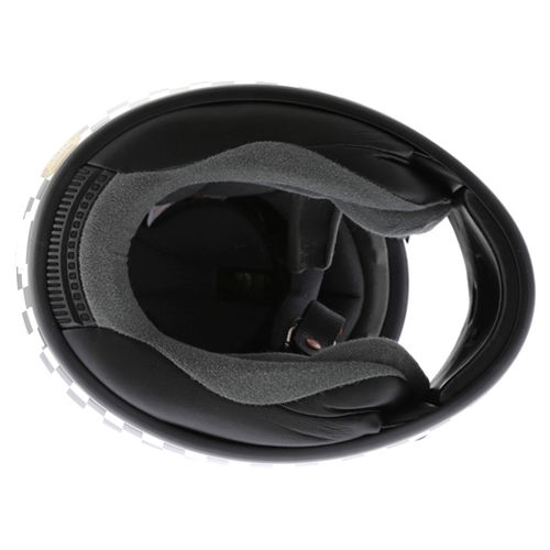 Arai Chaser-V Legend White Full Face Motorcycle Helmet Inside                                                                                                                                                                                                  