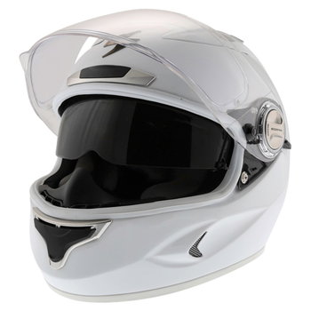 Scorpion Exo 1000 White Helmet Open With Sun Visor                                                                                                                                                                                                             