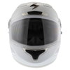 Scorpion Exo 1000 White Helmet Front                                                                                                                                                                                                                           