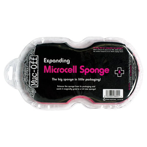 Muc Off Expanding Pink Sponge pack                                                                                                                                                                                                                             