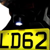Oxford Products Halo Mini Motorcycle Numberplate Light Fitted                                                                                                                                                                                                  