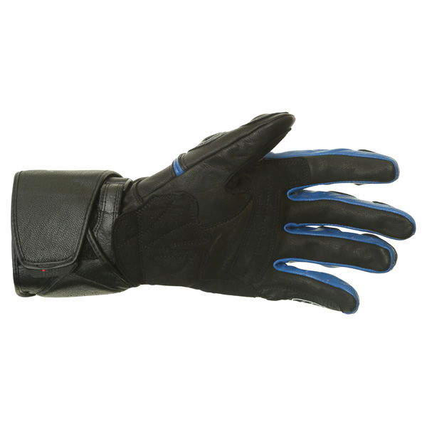 IXS Skywave Black Blue Motorcycle Gloves Palm                                                                                                                                                                                                                  