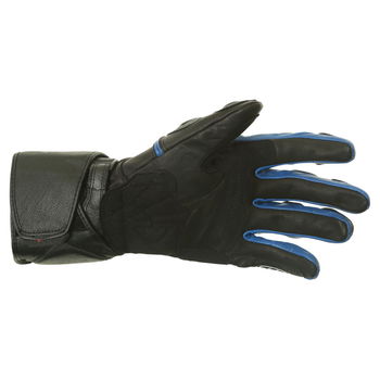 IXS Skywave Black Blue Motorcycle Gloves Palm                                                                                                                                                                                                                  