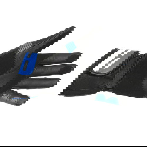 IXS Vampire Black Blue Motorcycle Gloves Palm                                                                                                                                                                                                                  