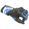 IXS Vampire Black Blue Motorcycle Gloves Knuckle                                                                                                                                                                                                               