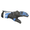 IXS Vampire Black Blue Motorcycle Gloves Thumb side                                                                                                                                                                                                            