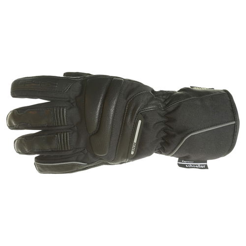 IXS Oslo Goretex Ladies Waterproof Black Motorcycle Gloves Back                                                                                                                                                                                                