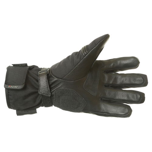 IXS Oslo Goretex Ladies Waterproof Black Motorcycle Gloves Palm                                                                                                                                                                                                