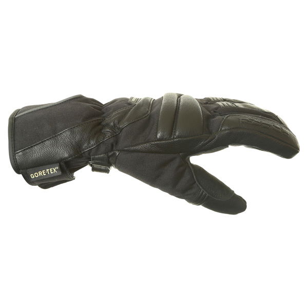 IXS Oslo Goretex Ladies Waterproof Black Motorcycle Gloves Thumb side                                                                                                                                                                                          
