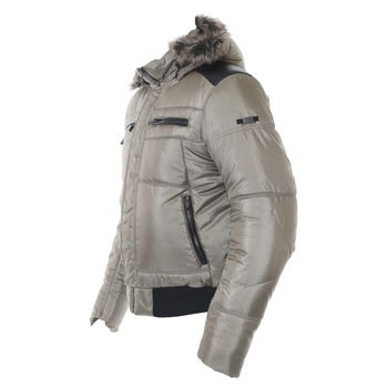IXS Detroit Mens Sand Textile Motorcycle Jacket Side                                                                                                                                                                                                           