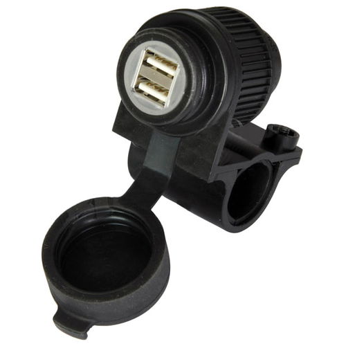 Oxford Products 5V 2amp Twin USB Socket                                                                                                                                                                                                                        