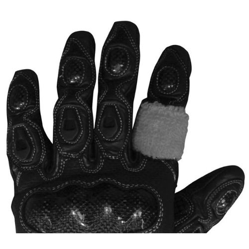 Bike It Visor Cleaning Fingers