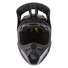 Fox V3 Matt Carbon Motocross Helmet Front                                                                                                                                                                                                                      