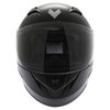 Frank Thomas FT36 Black Full Face Motorcycle Helmet Front                                                                                                                                                                                                      