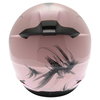Frank Thomas FT36 Pink Ladies Full Face Motorcycle Helmet Back                                                                                                                                                                                                 