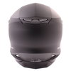 Frank Thomas FT696 MX Matt Black Helmet Back                                                                                                                                                                                                                   