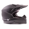 Frank Thomas FT696 MX Matt Black Helmet Right Side                                                                                                                                                                                                             