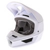 Fox V1 Matt White Motocross Helmet Front Left                                                                                                                                                                                                                  