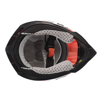 Wulfsport Cub Cross Fire Red Helmet Inside                                                                                                                                                                                                                     
