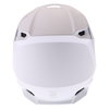 Fox V1 Matt White Motocross Helmet Back                                                                                                                                                                                                                        