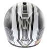 HJC FS-11 Brushstroke Black Helmet Back                                                                                                                                                                                                                        
