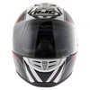 HJC FS-11 Brushstroke Red Helmet Front                                                                                                                                                                                                                         