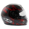 HJC FS-11 Brushstroke Red Helmet Right Side                                                                                                                                                                                                                    