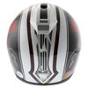 HJC FS-11 Brushstroke Red Helmet Back                                                                                                                                                                                                                          