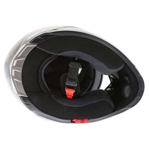 IXS HX 580 Aft Black Helmet Inside                                                                                                                                                                                                                             