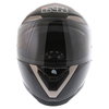 IXS HX 580 Aft Tourano Black White Red Helmet Front                                                                                                                                                                                                            