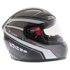 IXS HX 580 Aft Tourano Black White Red Helmet Right Side                                                                                                                                                                                                       