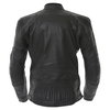 Akito 719 R Black Leather Motorcycle Jacket Back                                                                                                                                                                                                               