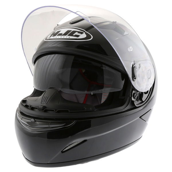 HJC TR-1 Black Full Face Motorcycle Helmet Open With Sun Visor                                                                                                                                                                                                 