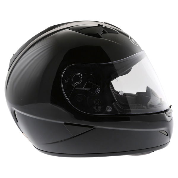 HJC TR-1 Black Full Face Motorcycle Helmet Right Side                                                                                                                                                                                                          
