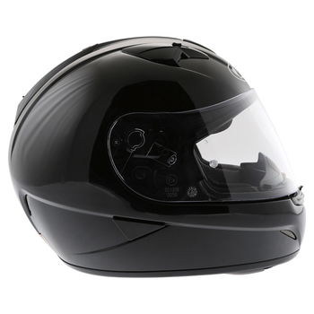 HJC TR-1 Black Full Face Motorcycle Helmet Right Side                                                                                                                                                                                                          