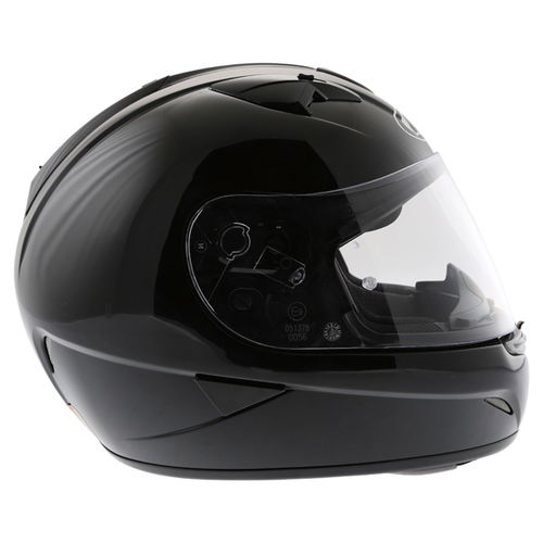 HJC TR-1 Black Full Face Motorcycle Helmet Right Side                                                                                                                                                                                                          