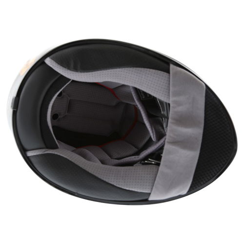 HJC TR-1 Black Full Face Motorcycle Helmet Inside                                                                                                                                                                                                              