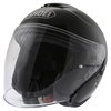 Shoei J-Cruise Black Open Face Motorcycle Helmet Front left                                                                                                                                                                                                    