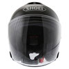 Shoei J-Cruise Black Open Face Motorcycle Helmet Front                                                                                                                                                                                                         
