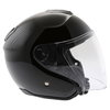 Shoei J-Cruise Black Open Face Motorcycle Helmet Right side                                                                                                                                                                                                    