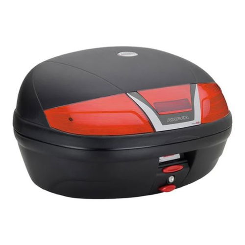 Kappa 46Ltr Case Black With Reflecto