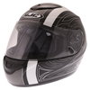 HJC CL-St II Guardian Black Grey White Full Face Motorcycle Helmet Front Left                                                                                                                                                                                  