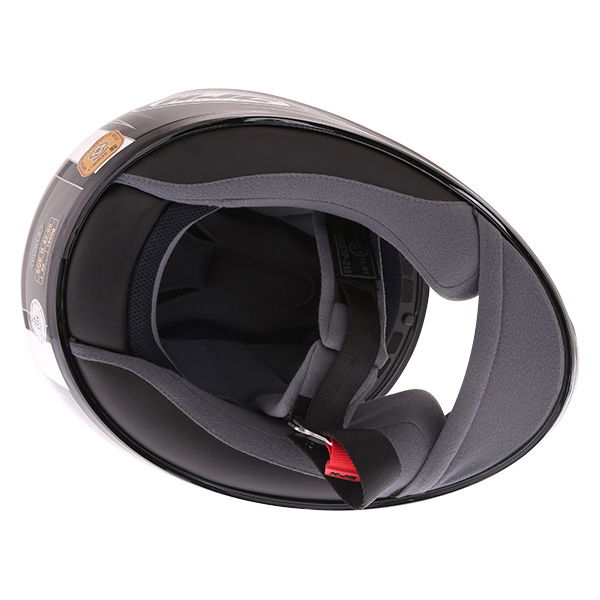 HJC CL-St II Guardian Black Grey White Full Face Motorcycle Helmet Inside                                                                                                                                                                                      