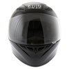 AGV K4 Evo Mono Black Full Face Motorcycle Helmet Front                                                                                                                                                                                                        